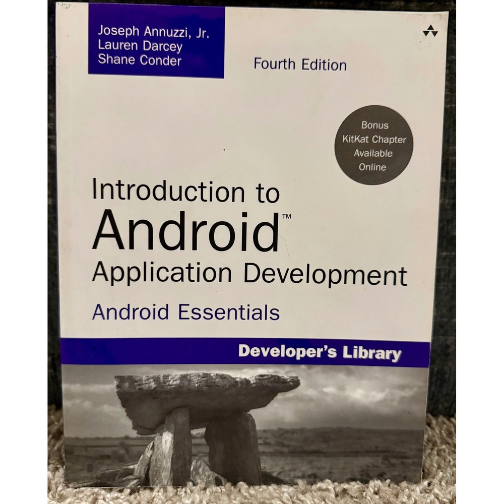 Addison-Wesley Introduction to Android Application Development 4th Ed White